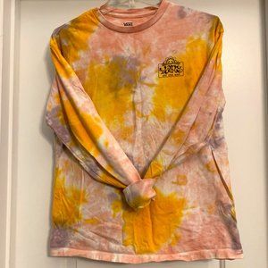 VANS - Long Sleeve Tie Die Tee